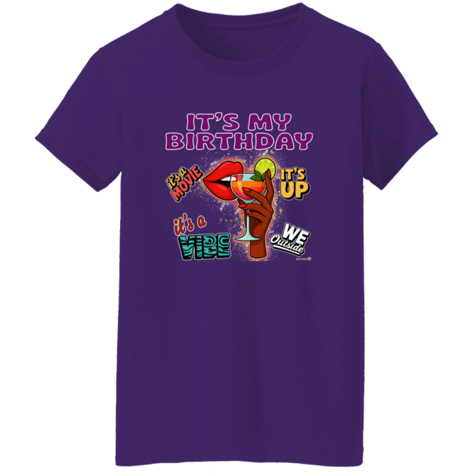 It's My Birthday Female Design - Ladies'  T-Shirt - Image 7