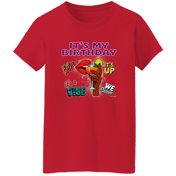 It's My Birthday Female Design - Ladies'  T-Shirt - Image 8
