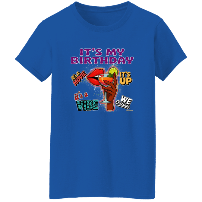 It's My Birthday Female Design - Ladies'  T-Shirt - Image 9