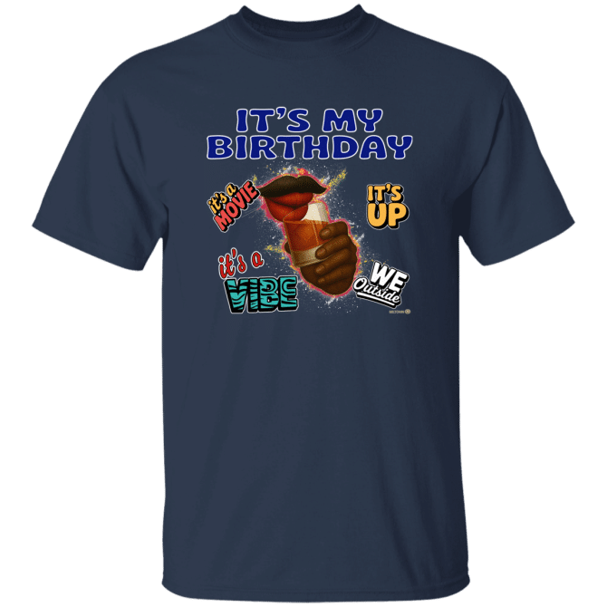 It's My Birthday Male Design - T-Shirt - Image 4