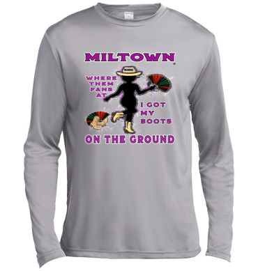 Miltown Boots On The Ground - Lg Sleeve Tee
