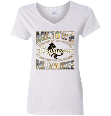 Capricorn Miltown Universe - Ladies'  V-Neck