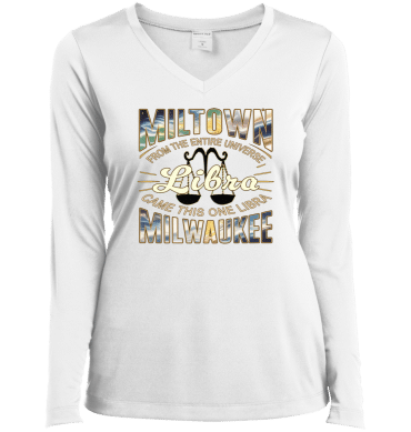Libra Miltown Universe - Ladies LgSl V-Neck