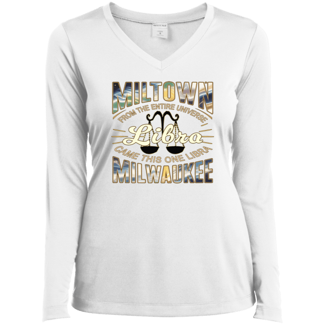 Libra Miltown Universe - Ladies LgSl V-Neck