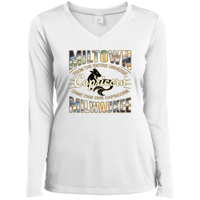 Capricorn Miltown Universe - Ladies LgSl V-Neck