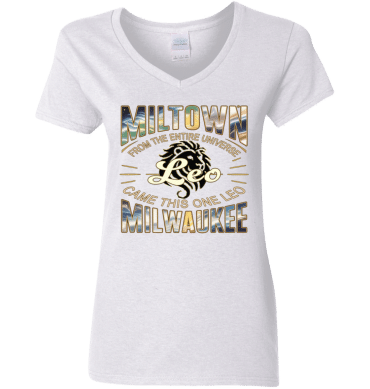 Leo Miltown Universe - Ladies'  V-Neck