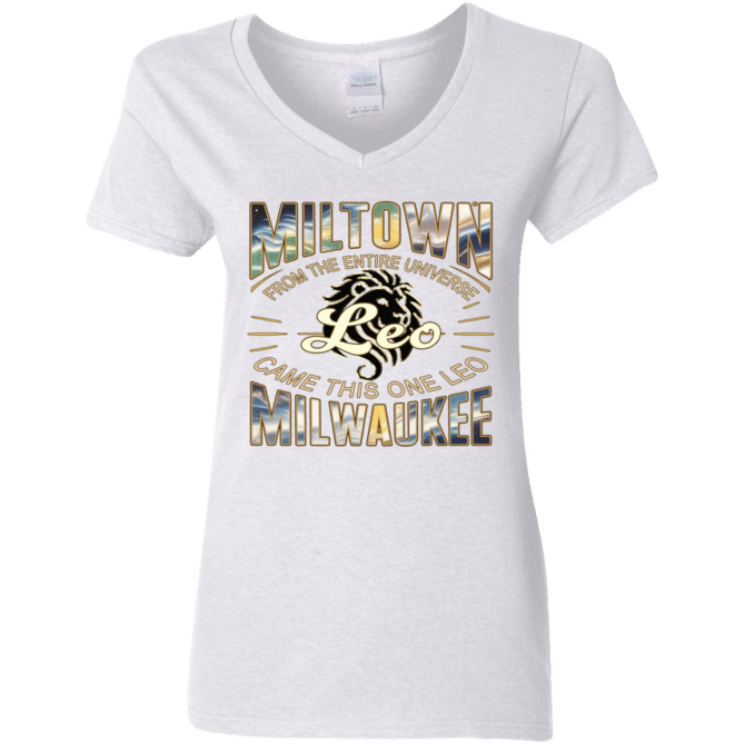 Leo Miltown Universe - Ladies'  V-Neck