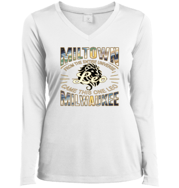 Leo Miltown Universe - Ladies LgSl V-Neck