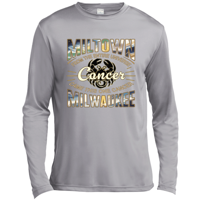 Cancer Miltown Universe - Lg Sleeve Tee