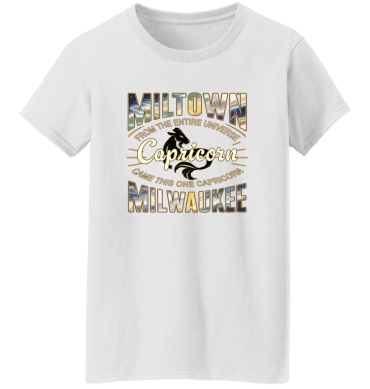 Capricorn Miltown Universe - Ladies'  T-Shirt