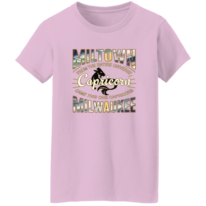 Capricorn Miltown Universe - Ladies'  T-Shirt - Image 4