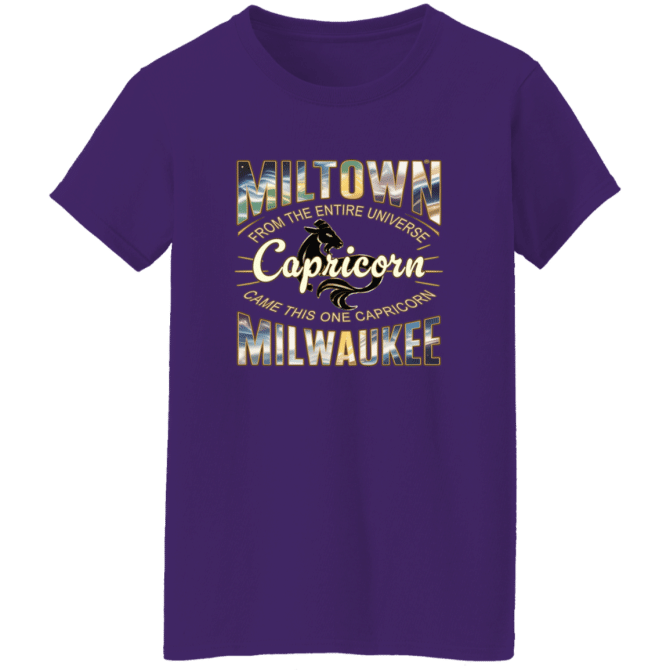 Capricorn Miltown Universe - Ladies'  T-Shirt - Image 6