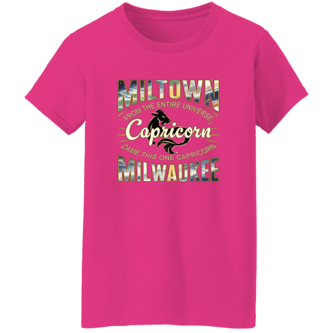 Capricorn Miltown Universe - Ladies'  T-Shirt - Image 3