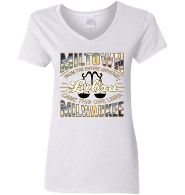Libra Miltown Universe - Ladies'  V-Neck