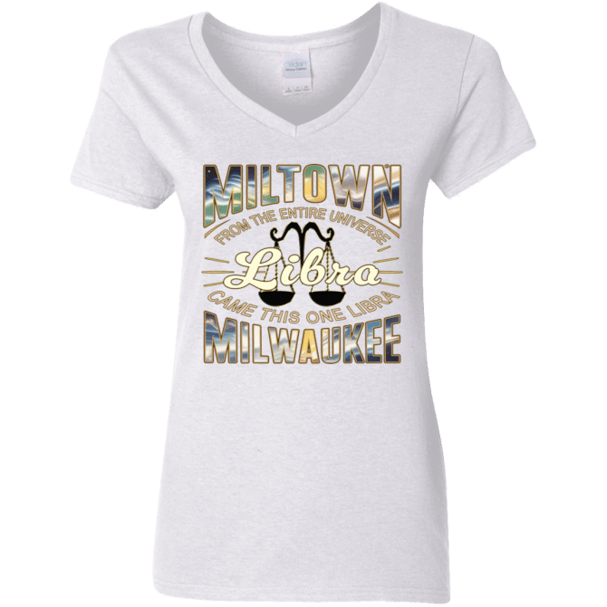 Libra Miltown Universe - Ladies'  V-Neck