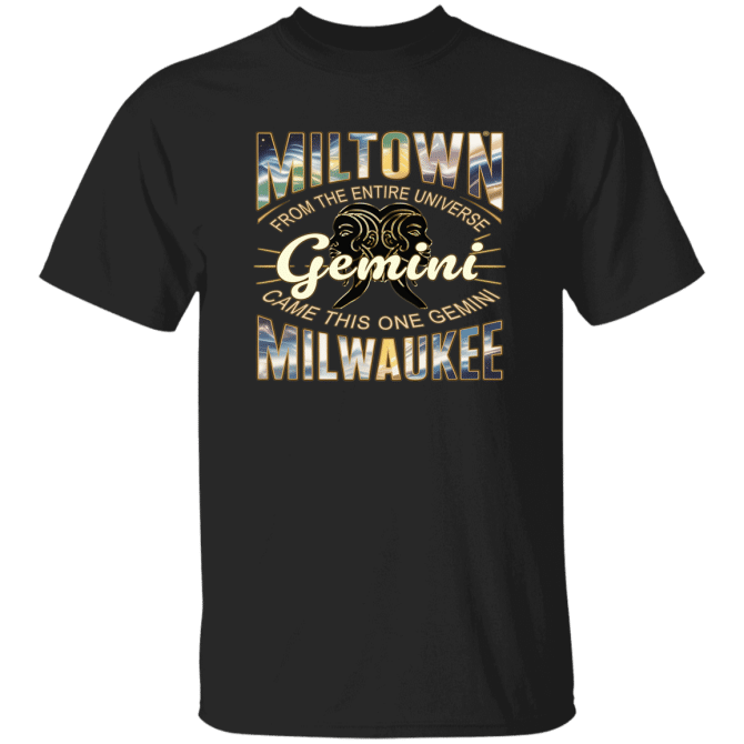 Gemini Miltown Universe  - T-Shirt - Image 2