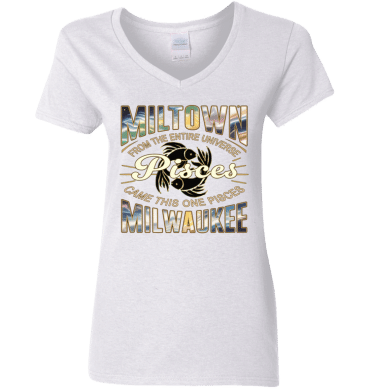 Pisces Miltown Universe - Ladies'  V-Neck