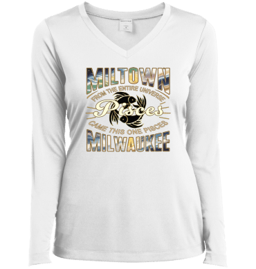 Pisces Miltown Universe - Ladies LgSl V-Neck