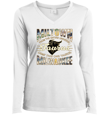 Taurus Miltown Universe - Ladies LgSl V-Neck