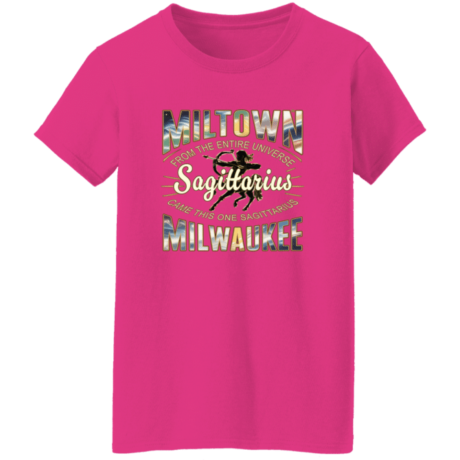 Sagittarius Miltown Universe - Ladies'  T-Shirt - Image 3