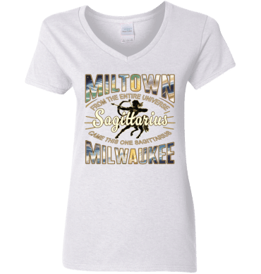 Sagittarius Miltown Universe - Ladies'  V-Neck