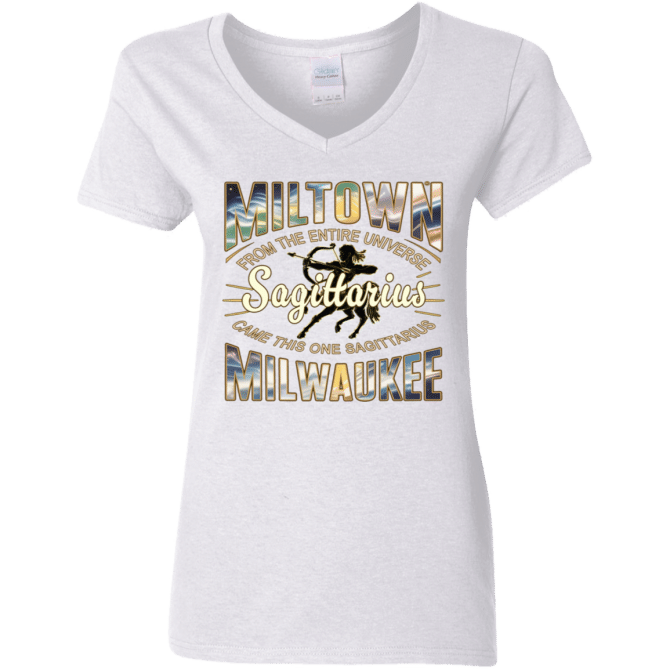 Sagittarius Miltown Universe - Ladies'  V-Neck