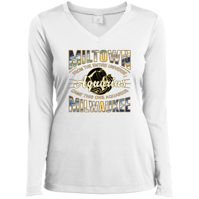 Aquarius Miltown Universe - Ladies LgSl V-Neck