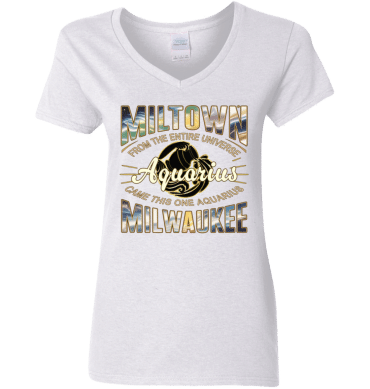 Aquarius Miltown Universe - Ladies'  V-Neck