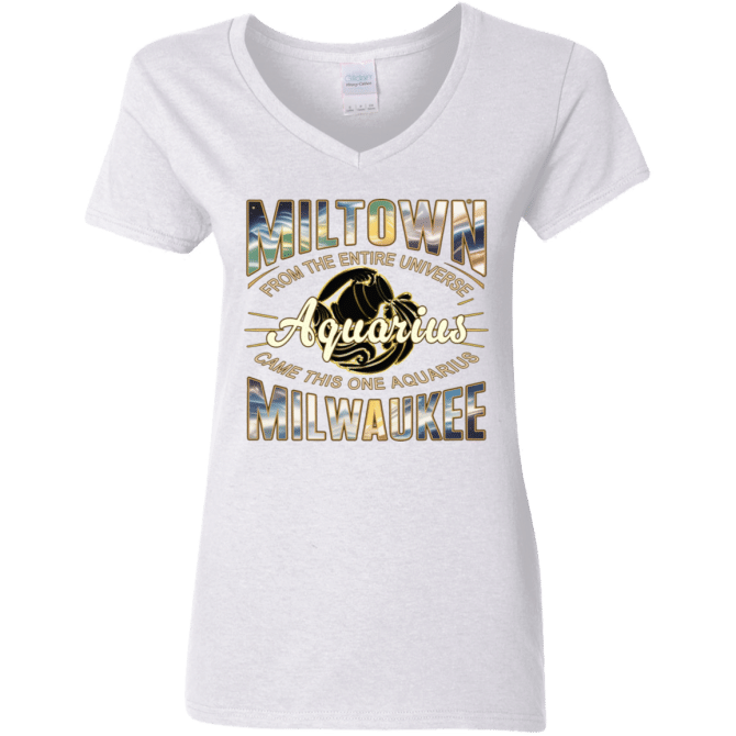 Aquarius Miltown Universe - Ladies'  V-Neck