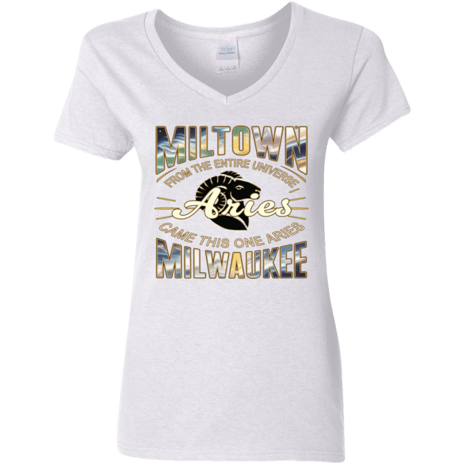 Aries Miltown Universe - Ladies'  V-Neck