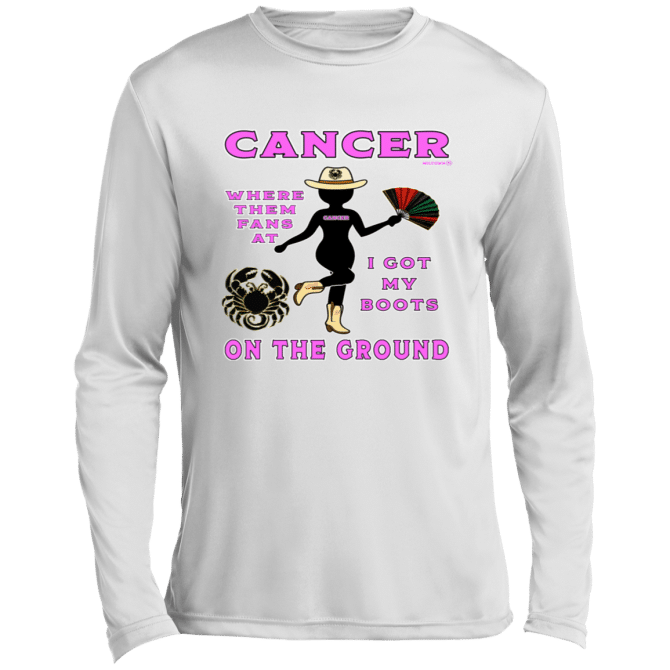 Cancer Boots On The Ground - Lg Sleeve Tee - Image 2