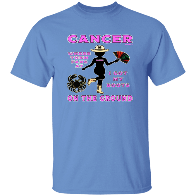 Cancer Boots On The Ground  - T-Shirt - Image 3