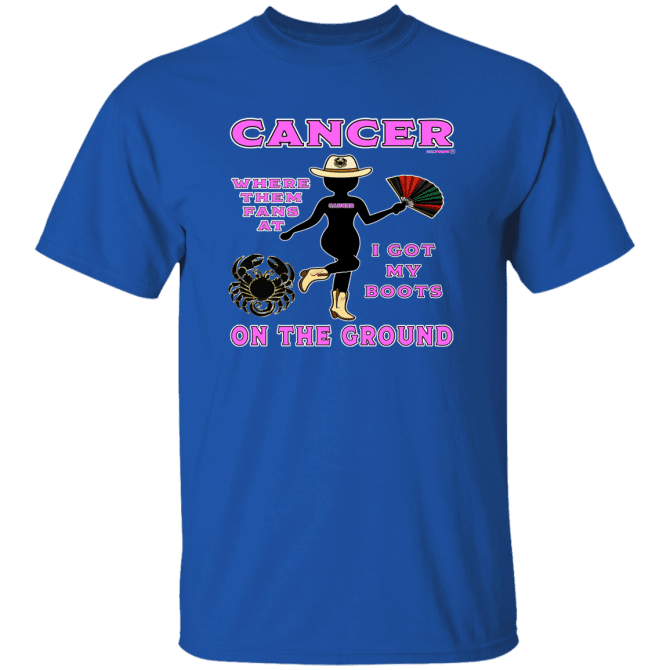 Cancer Boots On The Ground  - T-Shirt - Image 7