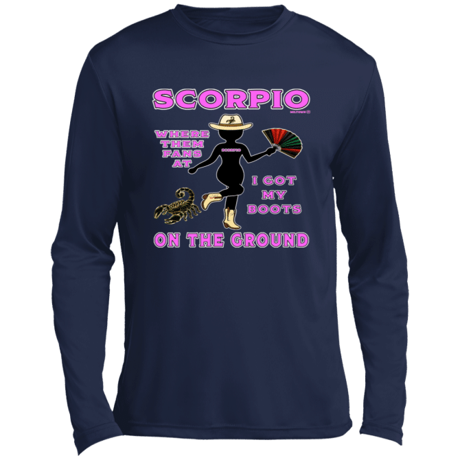 Scorpio Boots On The Ground - Lg Sleeve Tee - Image 4