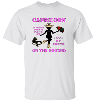 Capricorn Boots On The Ground - T-Shirt