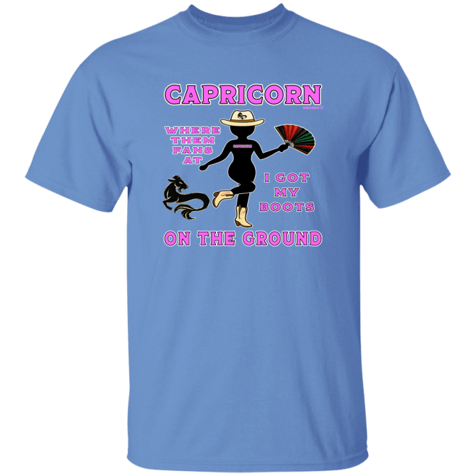 Capricorn Boots On The Ground - T-Shirt - Image 3