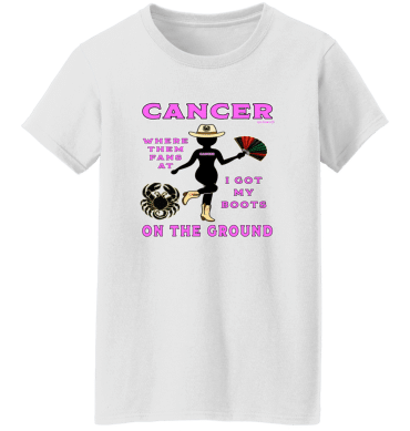 Cancer Boots On The Ground - Ladies'  T-Shirt