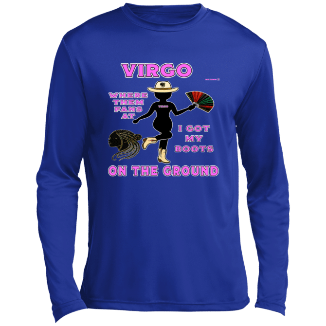 Virgo Boots On The Ground - Lg Sleeve Tee - Image 6