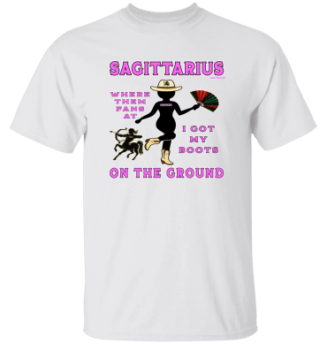 Sagittarius Boots On The Ground - T-Shirt