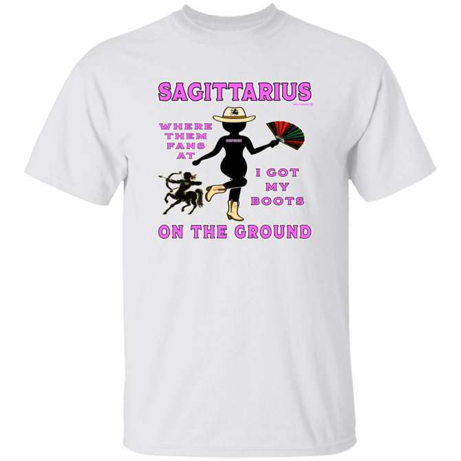 Sagittarius Boots On The Ground - T-Shirt