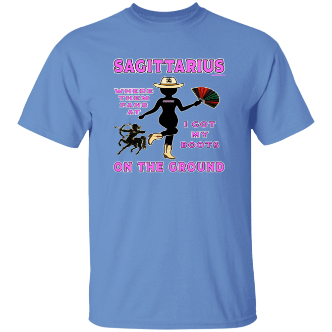 Sagittarius Boots On The Ground - T-Shirt - Image 3