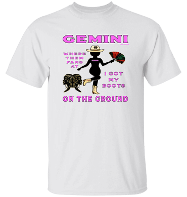 Gemini Boots On The Ground - T-Shirt