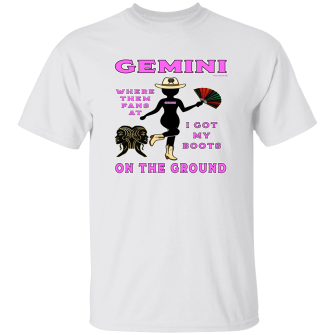 Gemini Boots On The Ground - T-Shirt