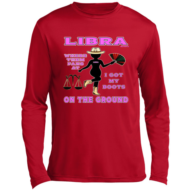 Libra Boots On The Ground - Lg Sleeve Tee - Image 5