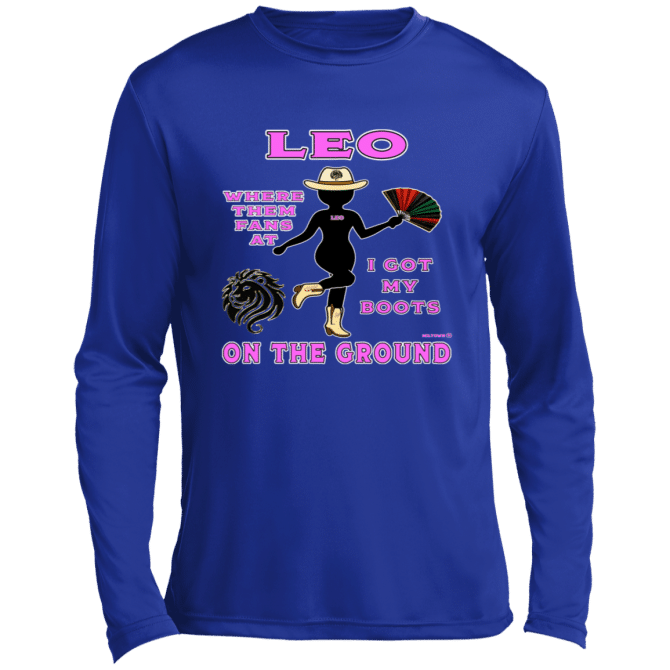 Leo Boots On The Ground - Lg Sleeve Tee - Image 6