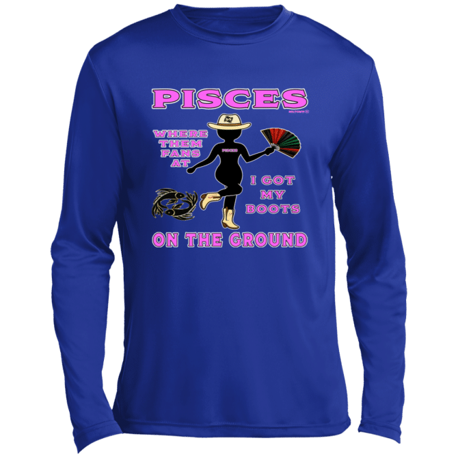 Pisces Boots On The Ground - Lg Sleeve Tee - Image 6