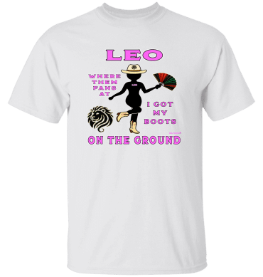 Leo Boots On The Ground - T-Shirt