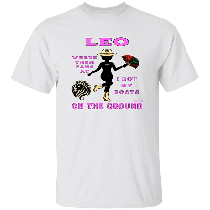 Leo Boots On The Ground - T-Shirt