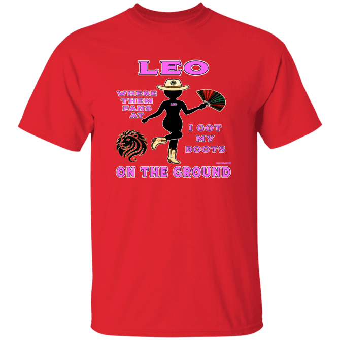 Leo Boots On The Ground - T-Shirt - Image 6
