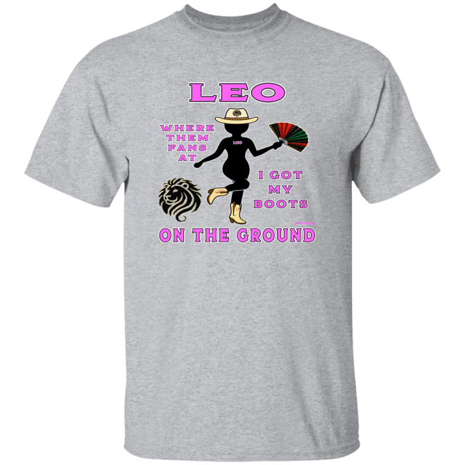 Leo Boots On The Ground - T-Shirt - Image 8